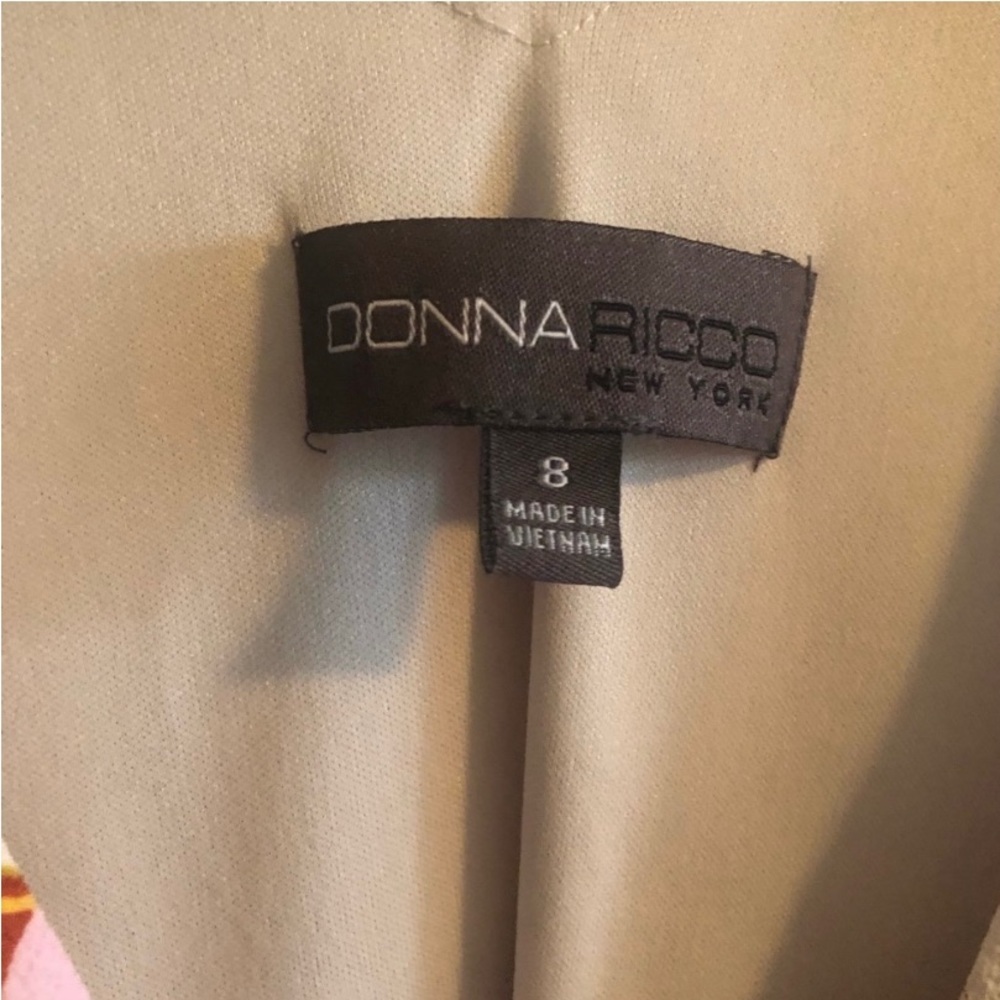 NWOT Donna Ricco floral dress - Picture 4 of 7